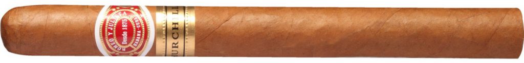 Romeo y Julieta Churchill cigar shape