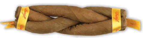 Davidoff Culebra -3 cigar twisted shape with ribbons