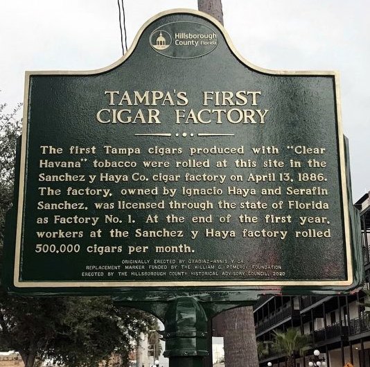 first cigar factory in tampa