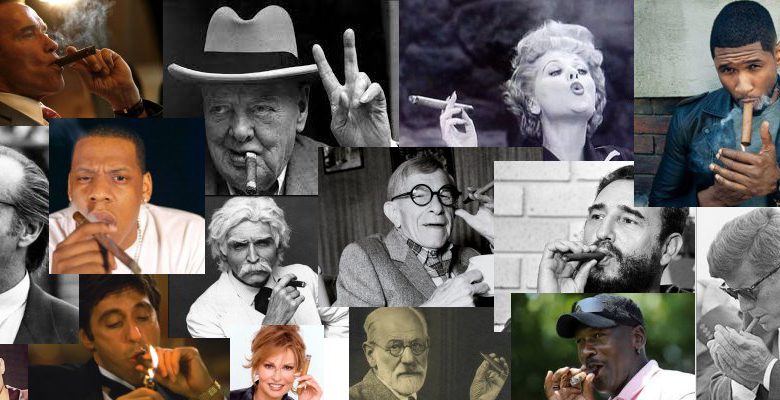 iconic cigar smokers