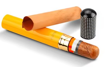 metal tubed cigar